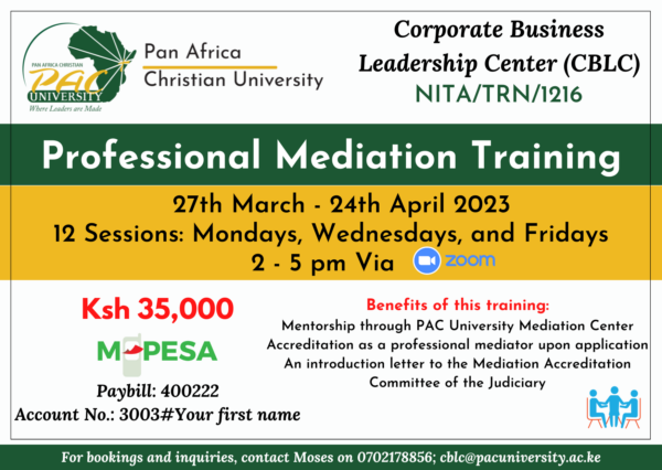 Mediation Training