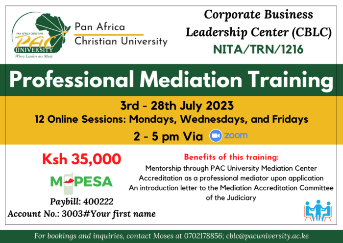 Mediation Training-Online