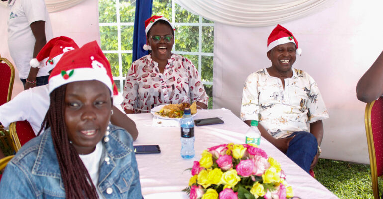 End-of-year party for PAC University staff