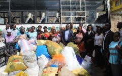 Community outreach by PAC University for Mathare flood victims 