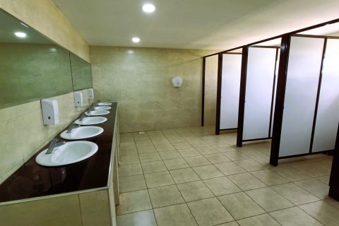 New washrooms at PAC University