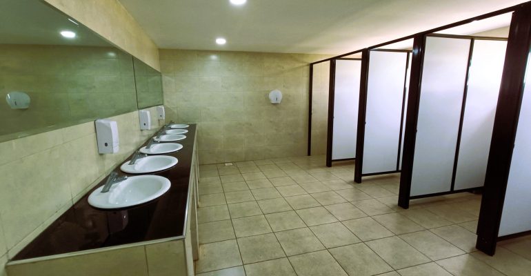 New washrooms at PAC University