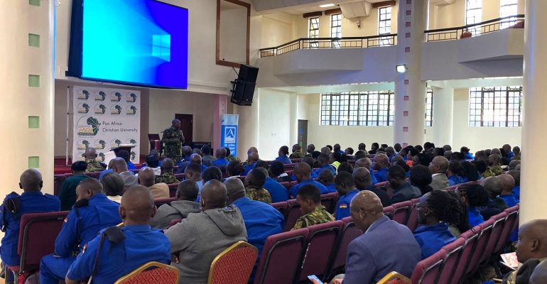 PAC University Holds a Workshop For the Kenyan Police