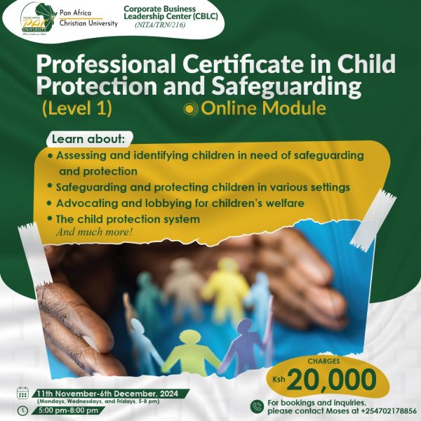 Child Protection and Safeguarding Training Pan Africa Christian (PAC