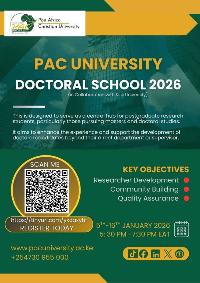PAC DOCTORAL CONFERENCE