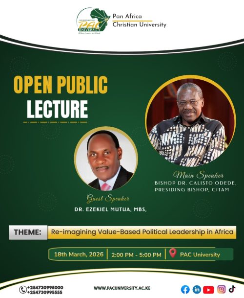PAC University Open Public Lecture
